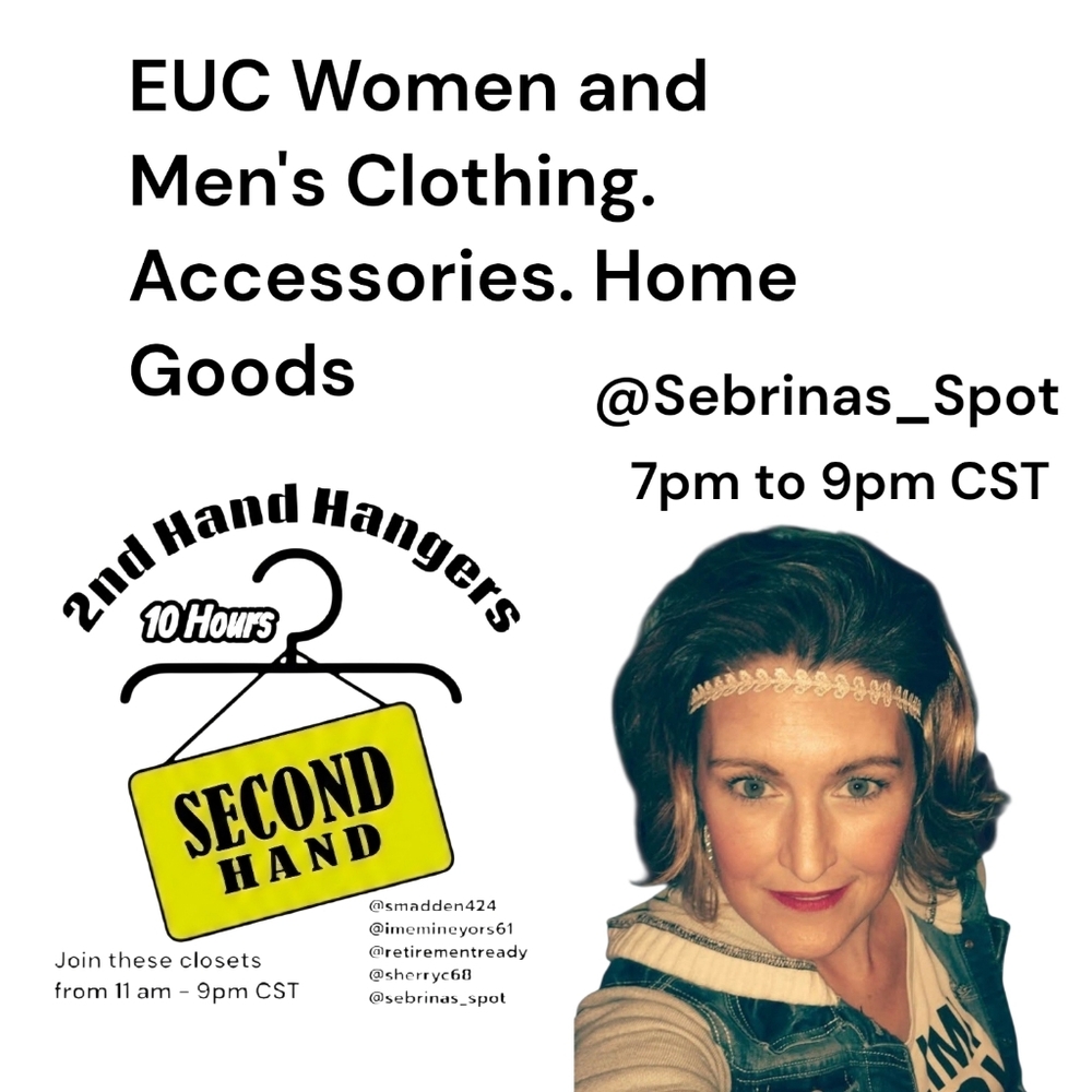 4/13 @5pm cst $3 to $5 Starts Second Hand Hangers Train